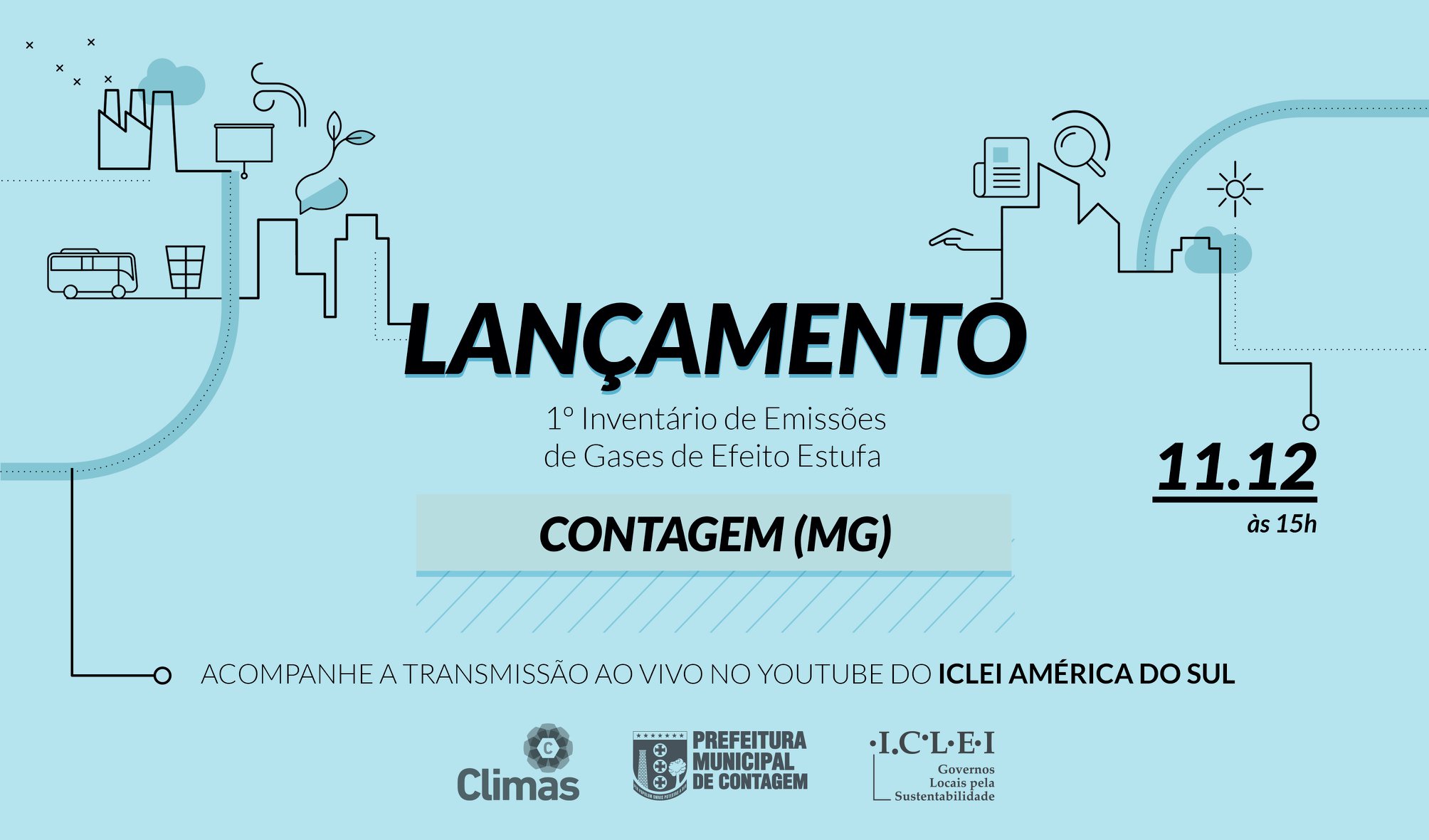 Lançamento do Inventário de Emissões de GEE de Contagem