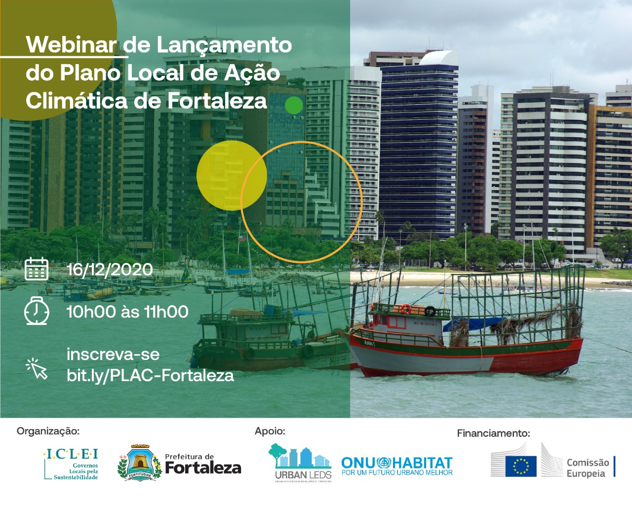Webinar de Apresentação do Plano Local de Ação Climática (PLAC) de Fortaleza