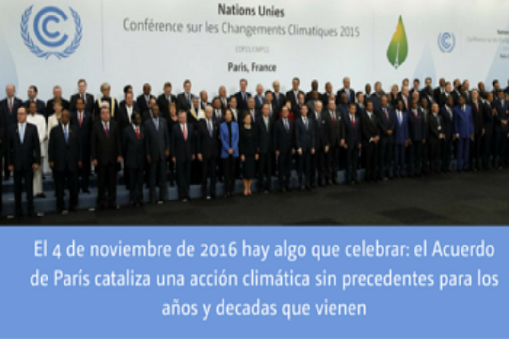 Enquanto Nações preparam-se para a COP22, Acordo de Paris entra em vigor no dia 4 de Novembro