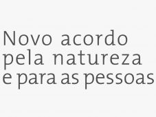 2º webinar da campanha Novo Acordo pela Natureza e para as Pessoas