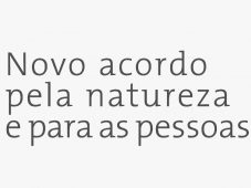 1º webinar da campanha Novo Acordo pela Natureza e para as Pessoas