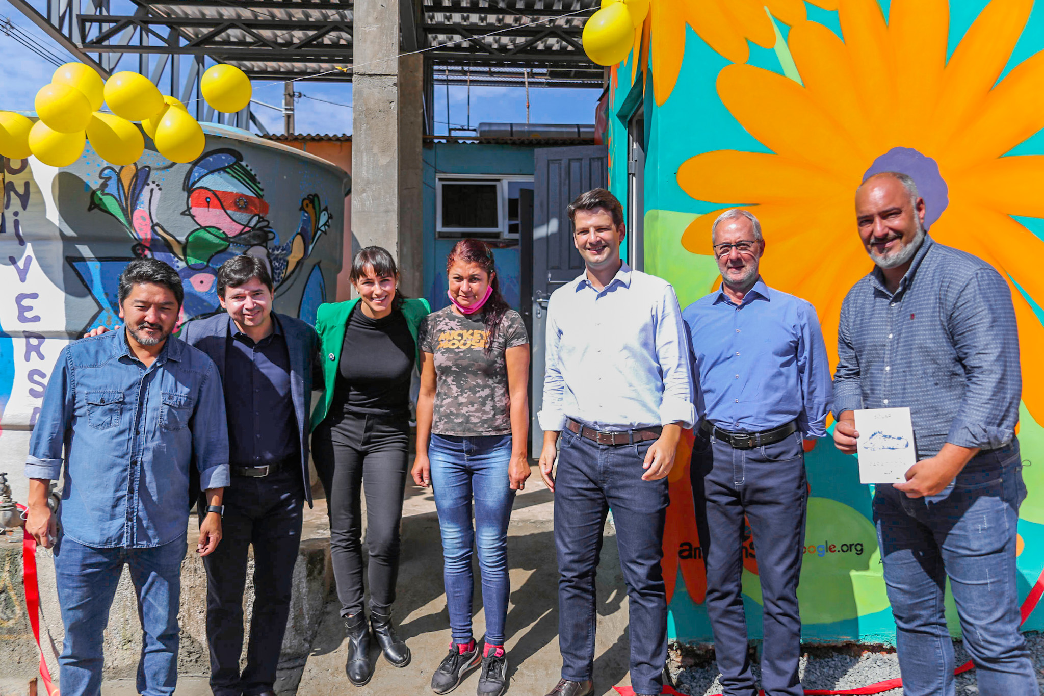 Action Fund: Curitiba starts off  a new photovoltaic panels in vulnerable community and Climate Data Panel