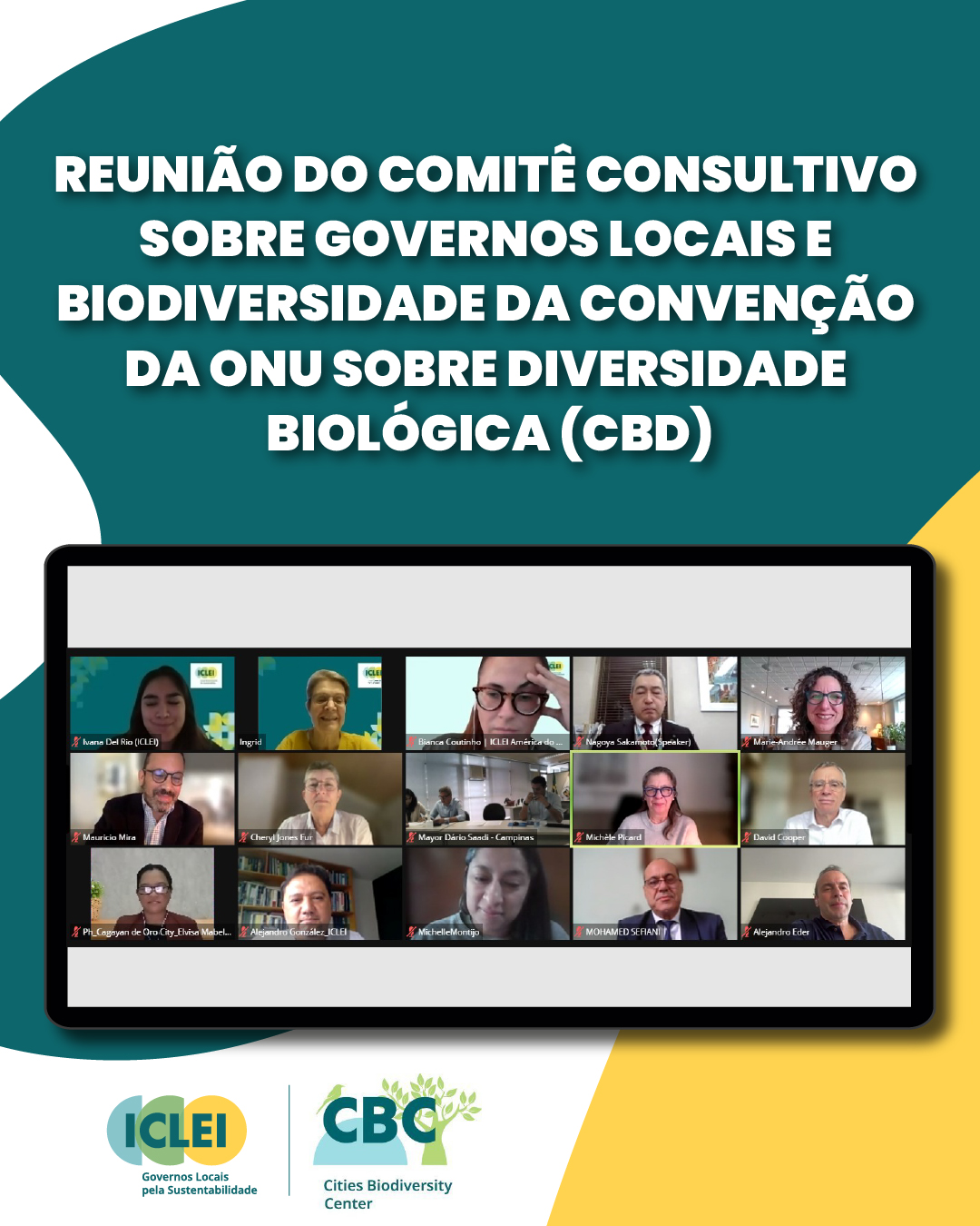 Reunião do Comitê Consultivo sobre Governos Locais e Biodiversidade destaca papel crucial dos governos locais na preservação da biodiversidade e abre os preparativos para a COP 16