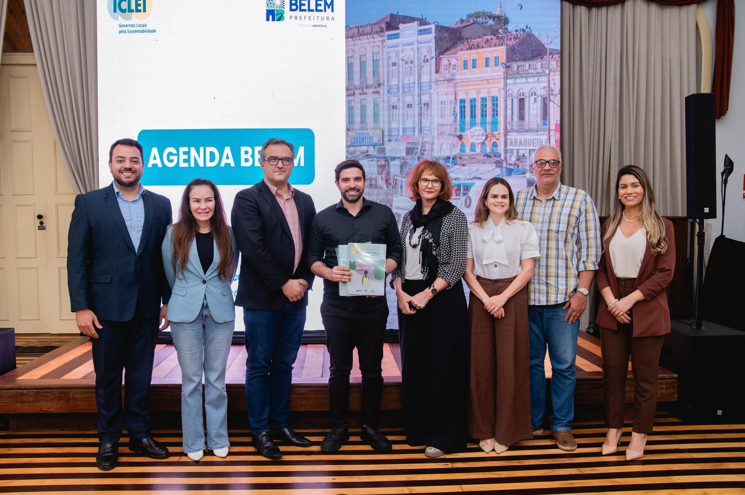 Belém apresenta dados preliminares de sua Conformidade Climática em evento com autoridades e promove capacitação para gestores