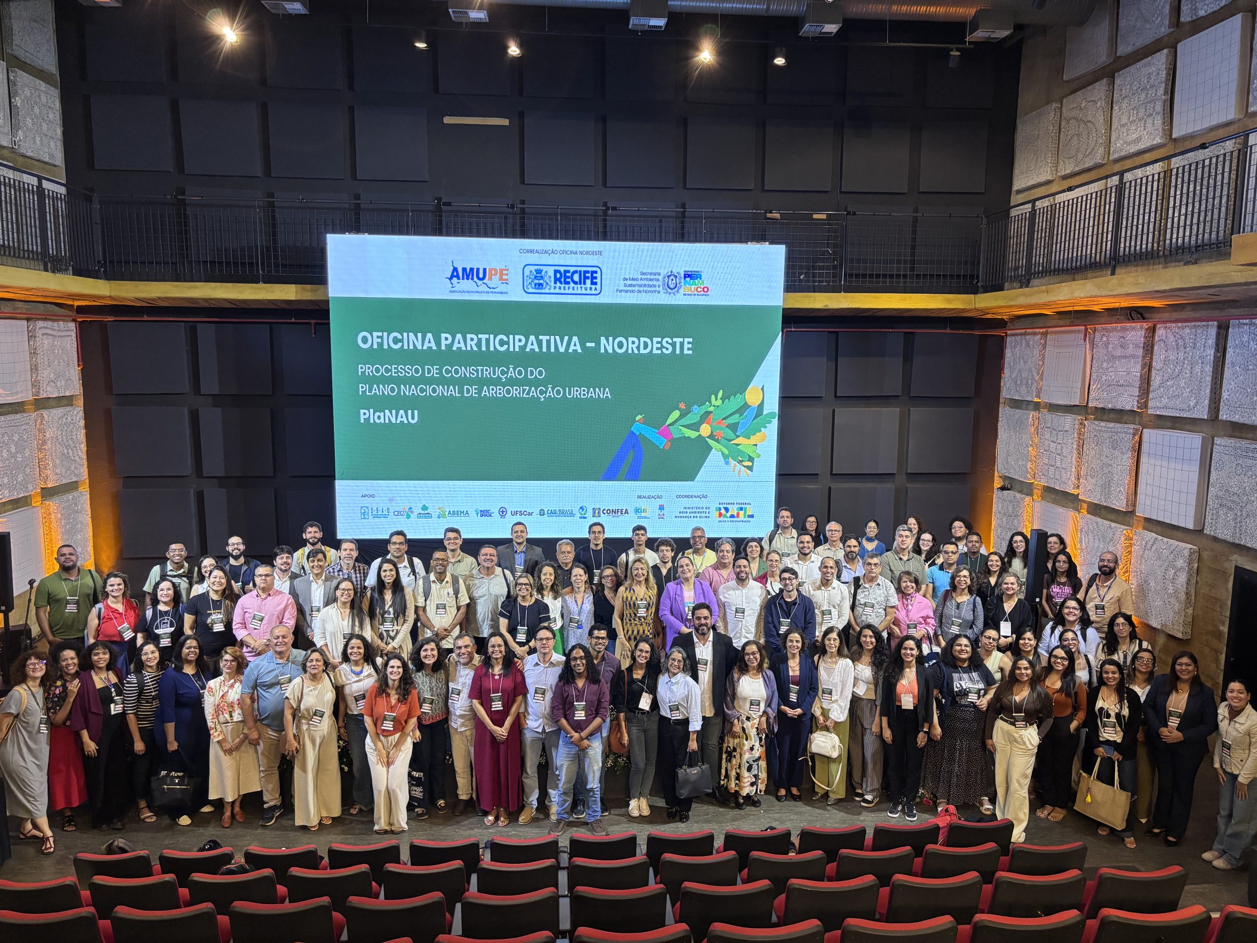 Pernambuco sediou a quarta oficina participativa do Plano Nacional de Arborização Urbana e destaca liderança do Nordeste na agenda de cidades verdes