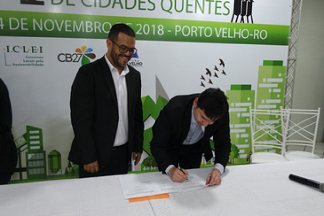 Ciudad de Porto Velho se adhiere a la red global de sustentabilidad ICLEI durante I Foro de Ciudades Calientes